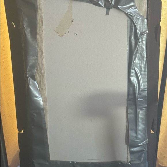 Vintage Stalking Jaguar Needlepoint Wall Art Hanging Framed - Picture 8 of 9